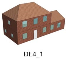 Icon for Detached House Cluster 4 Version 1