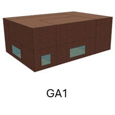 Icon for Ground-Floor Apartment Cluster 1